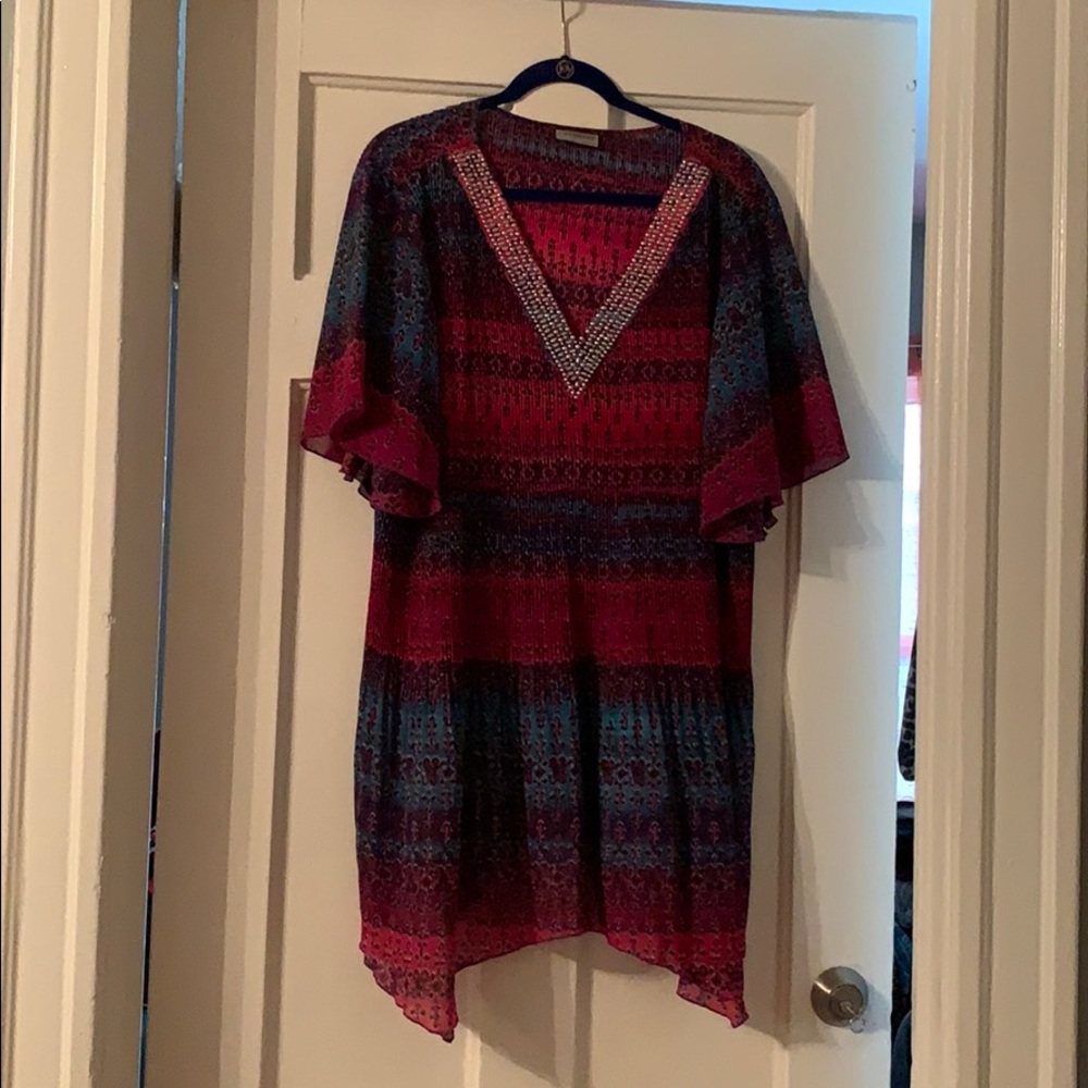 Catherine’s short sleeve blouse